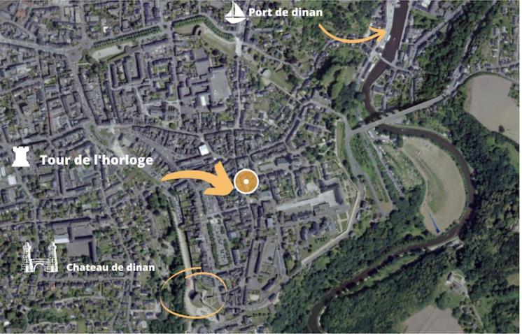 Ohara Appartement Dinan Buitenkant foto
